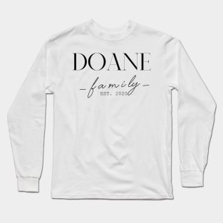 Doane Family EST. 2020, Surname, Doane Long Sleeve T-Shirt